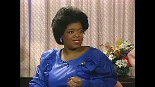 Oprah Winfrey and Willard Pugh interview for The Color Purple (1985)