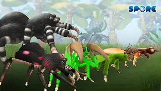 Insect Size Comparison | Insect Face-off [S1] | SPORE