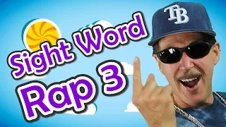 Sight Word Rap 3 | Sight Words | High Frequency Words | Jump Out Words | Jack Hartmann