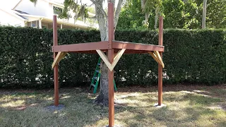 Build an 8x8 Play Structure with dimensional lumber (minimal cuts!) (part 1)