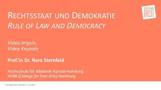 Impulsbeitrag von Prof. Dr. Nora Sternfeld