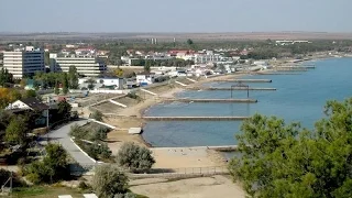 Песчаное. - Travels in the Crimea, Peschanoe.