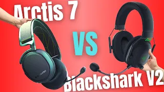 Razer Blackshark V2 Vs Steelseries Arctis 7 | Best Mid-Range Headset?