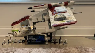 LEGO Star Wars UCS Republic Gunship Review