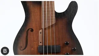 CORT FRETLESS BASS - Artisan B4FL MHPZ