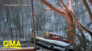 Bridge collapses in Pittsburgh l GMA