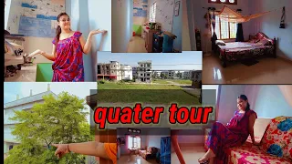 CRPF Family quater home tour//proud to be a soldier wife #roomtour #dailyvlog