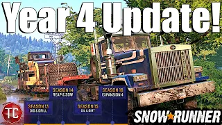 SnowRunner: YEAR 4 DLC PASS, XBOX ISSUES, NEW CONTENT & MORE!