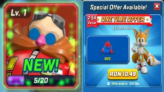 Sonic Forces Speed Battle - Lego Dr. Eggman New Character Unlocked - Buy 900 RSR - Gameplay Run