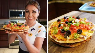 HOW TO MAKE MEXICAN PIZZA (Taco Bell Could Never!!!!)