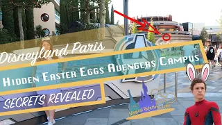 ALL Hidden Easter Eggs in Avengers campus | Disneyland Paris