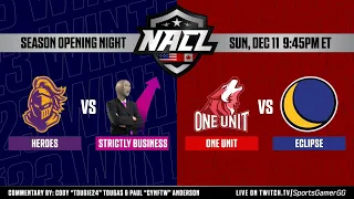 NACL Winter '23 HIGHLIGHTS | Strictly Business vs. Heroes - NHL 23 EASHL 6s Gameplay