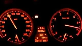 BMW X6 35i N54 0-110 acceleration