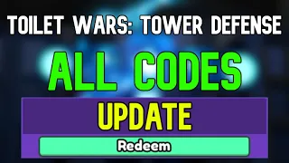 New Toilet Wars Tower Defense Codes | Roblox Toilet Wars Tower Defense Codes (April 2024)