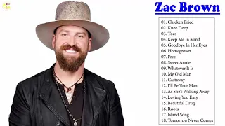 Zac Brown greatest hits 2019 - the very best of Zac Brown