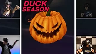 Let's Players Reaction To The Halloween Update | Duck Season