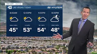 13 First Alert Las Vegas morning forecast | December 29, 2022