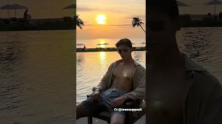 happy new year from mew|beautiful sunset#mewsuppasit #shorts