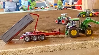 RC Tractor Action! Amazing miniature farming in 1:32 scale!