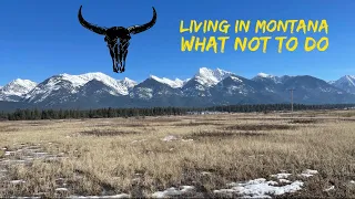 Living in Montana What Not to Do