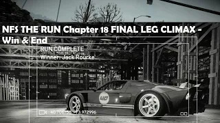 NFS THE RUN Chapter 18 - FINAL LEG CLIMAX   Win & End