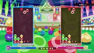 [Puyo Puyo Champions] Free Play Match: Doremy vs. Yoshi100AU (06-12-2019, Switch)