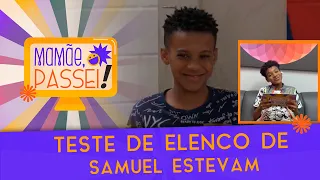 Samuel Estevam reage ao seu teste para a novela "A Infância de Romeu e Julieta" | Mamãe, Passei!