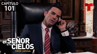 El Señor de los Cielos, Temporada 3, Capítulo 101 | Ramiro y Tim manipulan a García