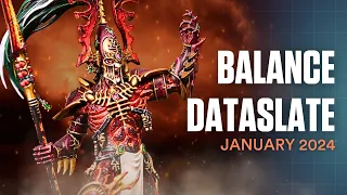 Will Warhammer 40K be Balanced? January Balance Dataslate Review