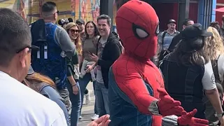 Amazing Spiderman Show - Disneyland 2024 Anaheim #amazingspiderman #disneymarvel