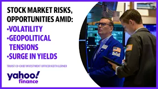 Stocks: Risks and opportunities to consider amid geopolitical tensions, volatility, surge in yields