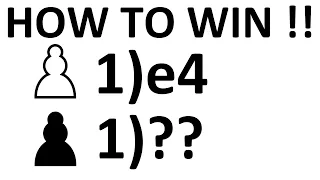 Best Chess Opening: How to attack with black !