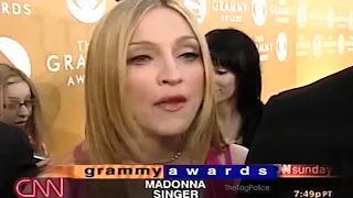 Madonna defending Janet Jackson after Superbowl scandal