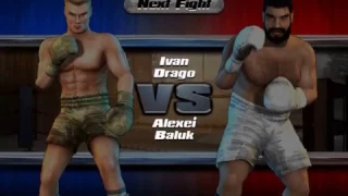 Rocky legends (PS2) Ivan Drago vs Alexei Baluk (Career Ivan Drago)