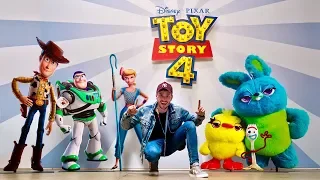 TOY STORY 4 MOVIE TOYS ON REAL LIFE