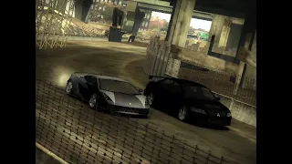 MITSUBISHI Evolution VIII vs LAMBORGHINI Gallardo - Circuit Little Italy-Need for Speed™ Most Wanted