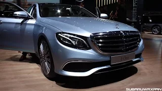 Checking out the 2017 Mercedes-Benz E-Class!