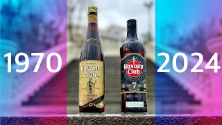 Havana Club 7 1970-х и 2024 - обзор и сравнение с Havana Club Seleccion De Maestros 45%