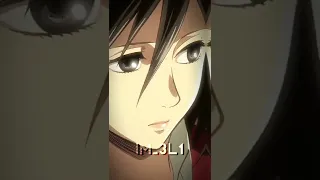 Mikasa Ackerman (Anime Vs. Manag Vs. Fanart Vs. Cosplay) Follow me on TikTok: @im_3l1 #shorts