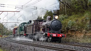 Blue Mountains Flyer - 3265 & 3526 Double Header - 12 May 2024