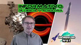 Informativo 61🚀 Tiburones Blancos | El Enigma del Agujero Negro Súper Masivo | Marte | SpaceX, y más