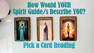 HOW WOULD YOUR SPIRIT GUIDE/S OR TEAM DESCRIBE YOU? PICK A CARD READING