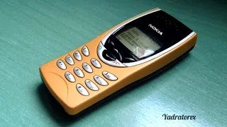 Nokia 8210 retro review (old ringtones, games...)