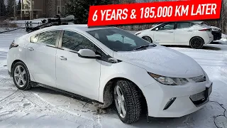 Chevrolet Volt 6 Years Ownership Experience in Canada. Problems. Battery degradation. Winter...