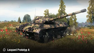 Имба Leopard Prototyp A, Мастер, 12к сумарки! 1705 чистого опита!