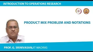 Product Mix problem and Notations