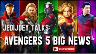 Avengers five big news