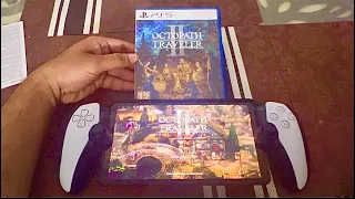 🪩PlayStation PORTAL | Octopath Traveler 2 looking Gorgeous