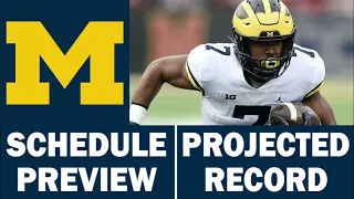 Michigan Football 2024 Schedule Preview & Record Projection