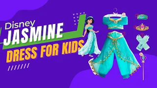 Disney Jasmine Dress for Kids | Unlocking the Magic: Disney Jasmine Dress Aladdin Princess Costume